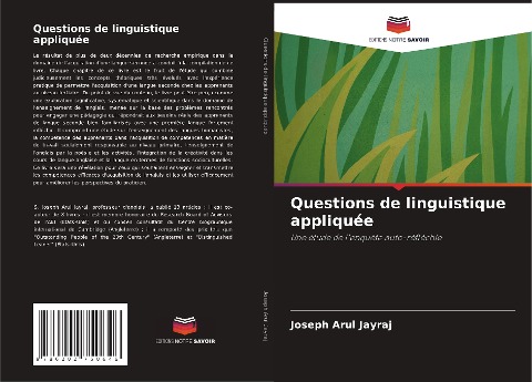 Questions de linguistique appliquée - Joseph Arul Jayraj