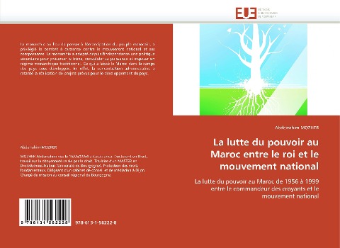 La lutte du pouvoir au Maroc entre le roi et le mouvement national - Abderrahim Mozher