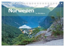 Cover-Bild zum Titel 'Norwegen in Bildern (Tischkalender 2026 DIN A5 quer), CALVENDO Monatskalender' von 'Heiko Zahn'
