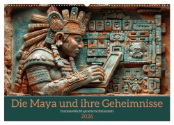 Cover-Bild zum Titel 'Die Maya und ihre Geheimnisse (Wandkalender 2026 DIN A2 quer), CALVENDO Monatskalender' von 'Sabine Löwer'