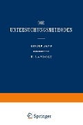 Cover-Bild zum Titel 'Die Untersuchungsmethoden' von 'Edmont Landolt'