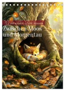 Cover-Bild zum Titel 'Zwischen Moos und Morgentau (Tischkalender 2026 DIN A5 hoch), CALVENDO Monatskalender' von 'Daniela Tapper'