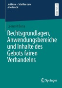 Cover-Bild zum Titel 'Rechtsgrundlagen, Anwendungsbereiche und Inhalte des Gebots fairen Verhandelns' von 'Leonard Bona'