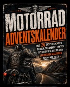 Cover-Bild zum Titel 'Motorrad Adventskalender' von 'Anne Dreams'