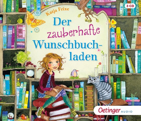Der zauberhafte Wunschbuchladen 1. (3 CD) - Katja Frixe