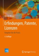 Cover-Bild zum Titel 'Erfindungen, Patente, Lizenzen' von 'Renate Weisse'
