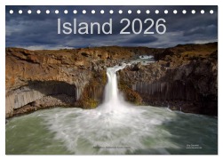 Cover-Bild zum Titel 'Island (Tischkalender 2026 DIN A5 quer), CALVENDO Monatskalender' von 'Jörg Dauerer'