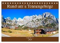Rund um¿s Tennengebirge (Tischkalender 2024 DIN A5 quer), CALVENDO Monatskalender - Christa Kramer