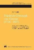 Cover-Bild zum Titel 'Friedrich Christoph von Goerne (1734 - 1817)' von 'Rolf Straubel'