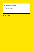 Cover-Bild zum Titel 'Turandot' von 'Carlo Gozzi'