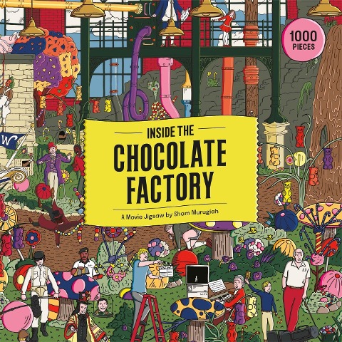 Inside the Chocolate Factory. Puzzle 1000 Teile - Sharm Murugiah