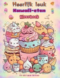 Heerlijk leuk Kawaii-eten | Kleurboek | Schattige kawaii-ontwerpen voor fijnproevers - Japan Editions, Art