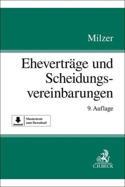 Eheverträge und Scheidungsvereinbarungen - Lutz Milzer, Gerrit Langenfeld