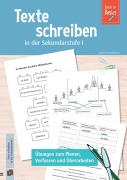 Cover-Bild zum Titel 'Texte schreiben in der Sekundarstufe I' von 'Ingrid Semmelmann'
