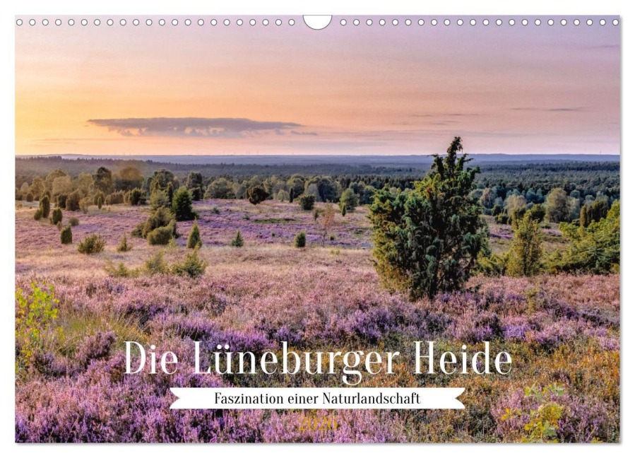 Die Lüneburger Heide - Faszination einer Naturlandschaft (Wandkalender 2026 DIN A3 quer), CALVENDO Monatskalender - AkremaFotoArt AkremaFotoArt