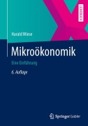 Cover-Bild zum Titel 'Mikroökonomik' von 'Harald Wiese'