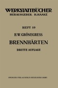 Cover-Bild zum Titel 'Brennhärten' von 'Hans Wilhelm Grönegress'
