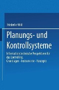 Cover-Bild zum Titel 'Planungs- und Kontrollsysteme' von 'Friederike Wall'