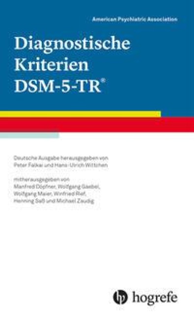 Diagnostische Kriterien DSM-5-TR® - American Psychiatric Association - APA