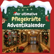 Cover-Bild zum Titel 'Der ultimative Pflegekräfte-Adventskalender' von 'Lucas Wagner'