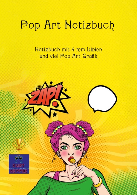 Pop Art Notizbuch - Kurt Heppke