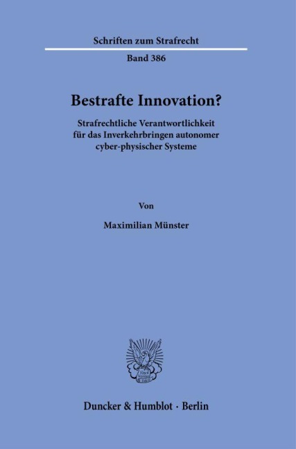 Bestrafte Innovation? - Maximilian Münster