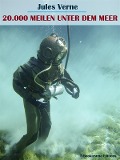 Cover-Bild zum Titel '20.000 Meilen unter dem Meer' von 'Jules Verne'