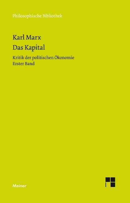 Das Kapital - Karl Marx