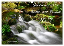 Cover-Bild zum Titel 'Geheimnisvolle Bäche und Flüsse (Wandkalender 2027 DIN A3 quer), CALVENDO Monatskalender' von 'Oliver Steiner'