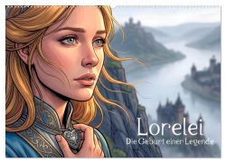 Cover-Bild zum Titel 'Lorelei - Die Geburt einer Legende (Wandkalender 2027 DIN A2 quer), CALVENDO Monatskalender' von 'Pixs:Sell'