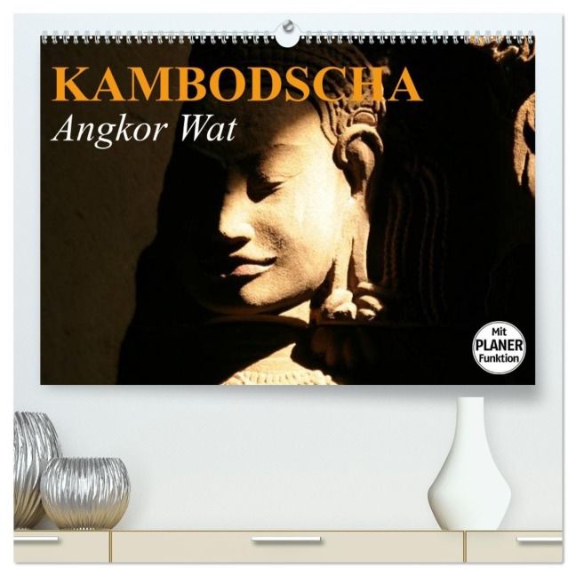 Kambodscha. Angkor Wat (hochwertiger Premium Wandkalender 2026 DIN A2 quer), Kunstdruck in Hochglanz - Elisabeth Stanzer