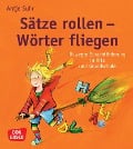 Cover-Bild zum Titel 'Sätze rollen - Wörter fliegen' von 'Antje Suhr'