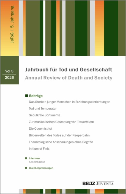 Jahrbuch für Tod und Gesellschaft 2026 - 