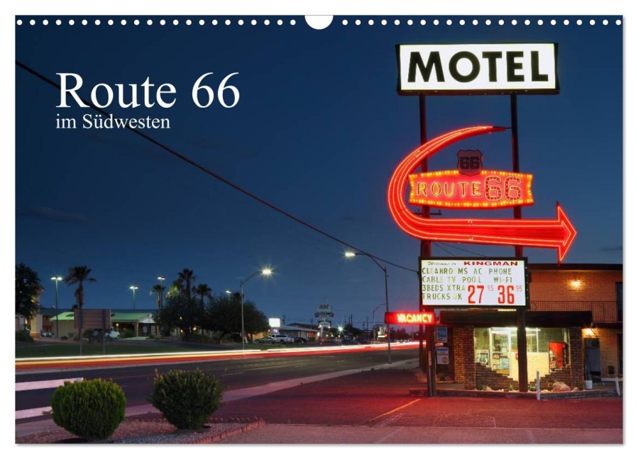 Route 66 im Südwesten (Wandkalender 2025 DIN A3 quer), CALVENDO Monatskalender - Rainer Grosskopf