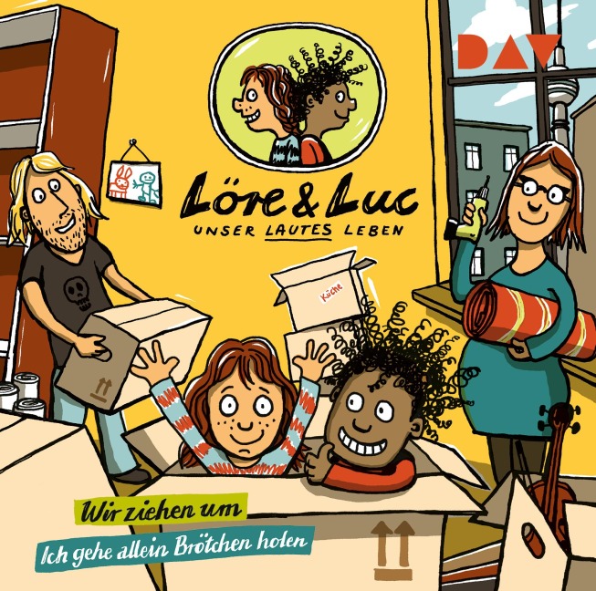 Löre & Luc - Unser lautes Leben (1). Folge 1: Wir ziehen um / Folge 2: Ich gehe allein Brötchen holen - Jenny Alten, Leonie Below, Johannes Disselhoff