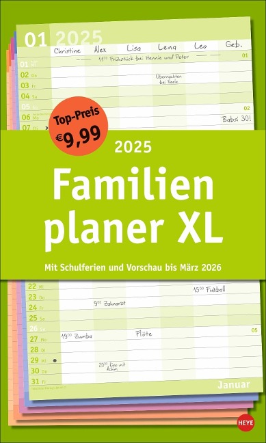 Basic Familienplaner XL 2025 - 