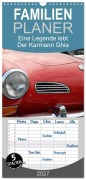Cover-Bild zum Titel 'Familienplaner 2027 - Eine Legende lebt. Der Karmann-Ghia mit 5 Spalten (Wandkalender, 21 x 45 cm) CALVENDO' von 'Jörg Sabel'