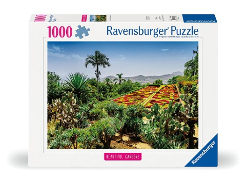 Erwachsenenpuzzle 1000 Teile - Botanischer Garten, Madeira - 