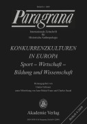 Cover-Bild zum Titel 'Konkurrenzkulturen in Europa' von ''
