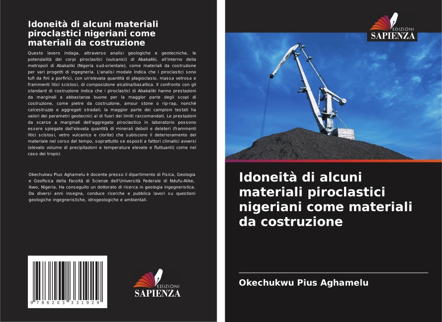 Idoneità di alcuni materiali piroclastici nigeriani come materiali da costruzione - Okechukwu Pius Aghamelu