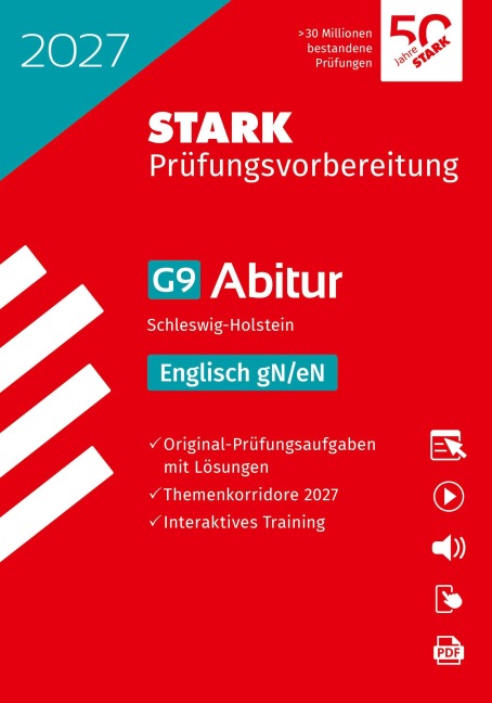 STARK Englisch gN/eN - Abitur 2027 Schleswig-Holstein - Prüfungsvorbereitung - 