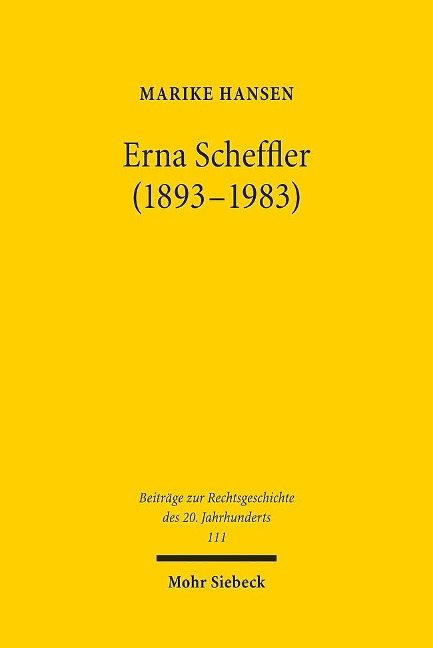 Erna Scheffler (1893-1983) - Marike Hansen