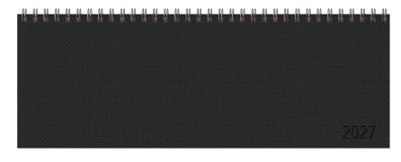 Cover-Bild zum Titel 'Tischkalender quer Professional Premium 2027 schwarz' von ''