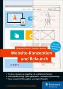 Cover-Bild zum Titel 'Website-Konzeption und Relaunch' von 'Sebastian Erlhofer, Dorothea Brenner'