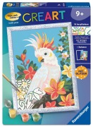 Cover-Bild zum Titel 'CreArt, Malen nach Zahlen Kinder - Kakadu' von ''