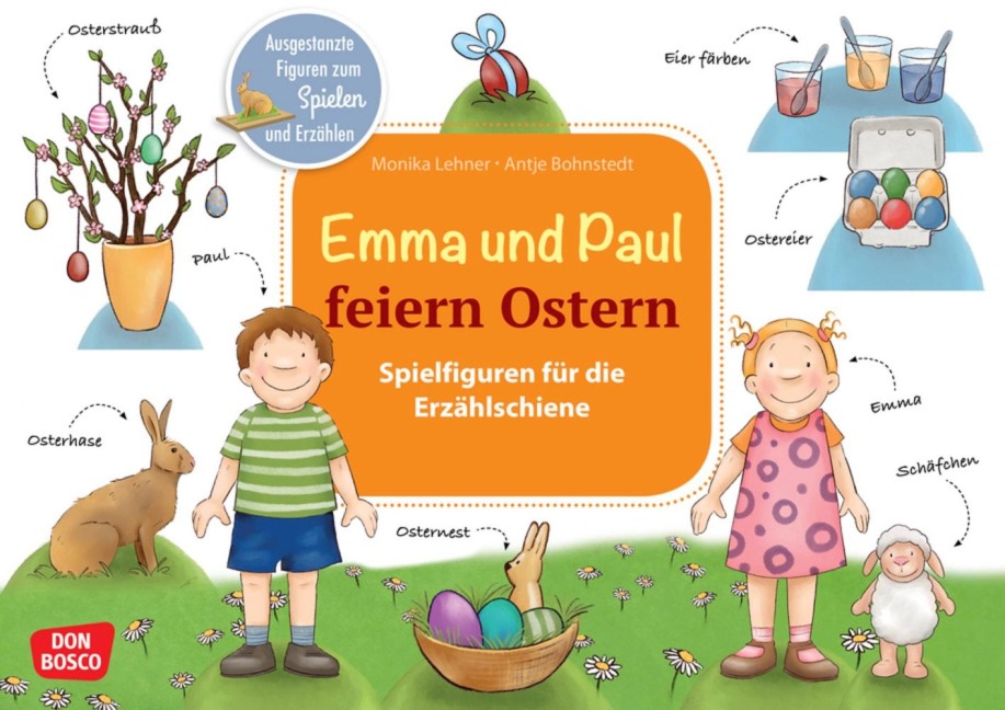Emma und Paul feiern Ostern - Monika Lehner