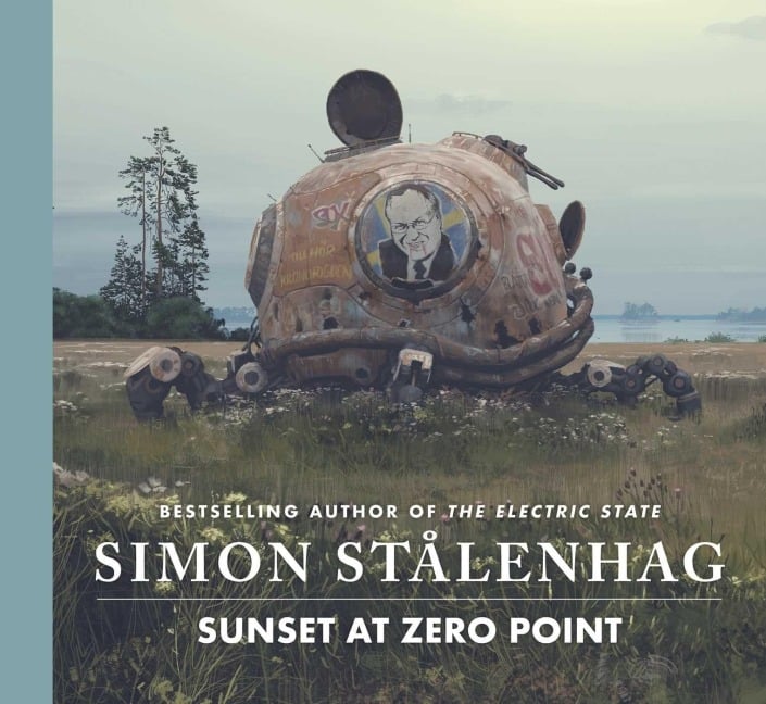 Sunset at Zero Point - Simon Stålenhag