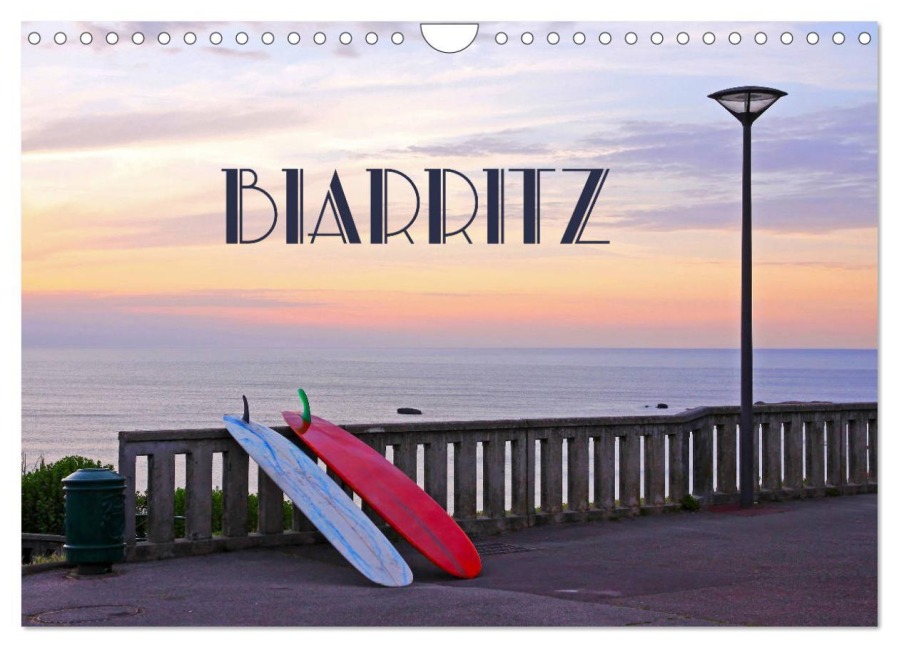 Biarritz (Wandkalender 2025 DIN A4 quer), CALVENDO Monatskalender - Kristina Rütten