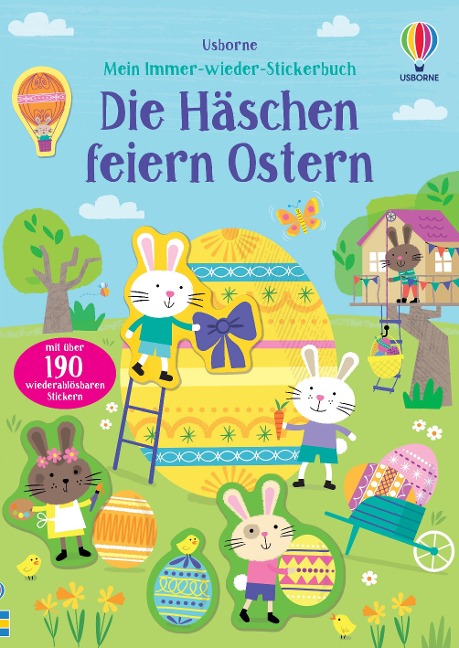 Mein Immer-wieder-Stickerbuch: Die Häschen feiern Ostern - 