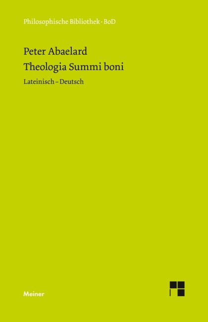 Theologia Summi boni - Peter Abelard
